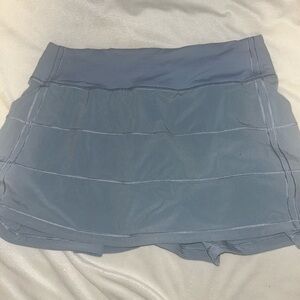 Lululemon Blue Pace Rival Skirt